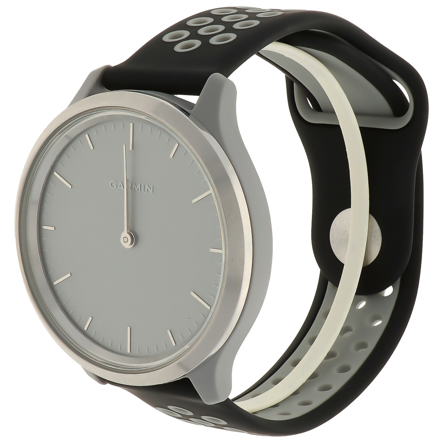 Garmin Vivoactive / Vivomove dubbel sport band - zwart grijs