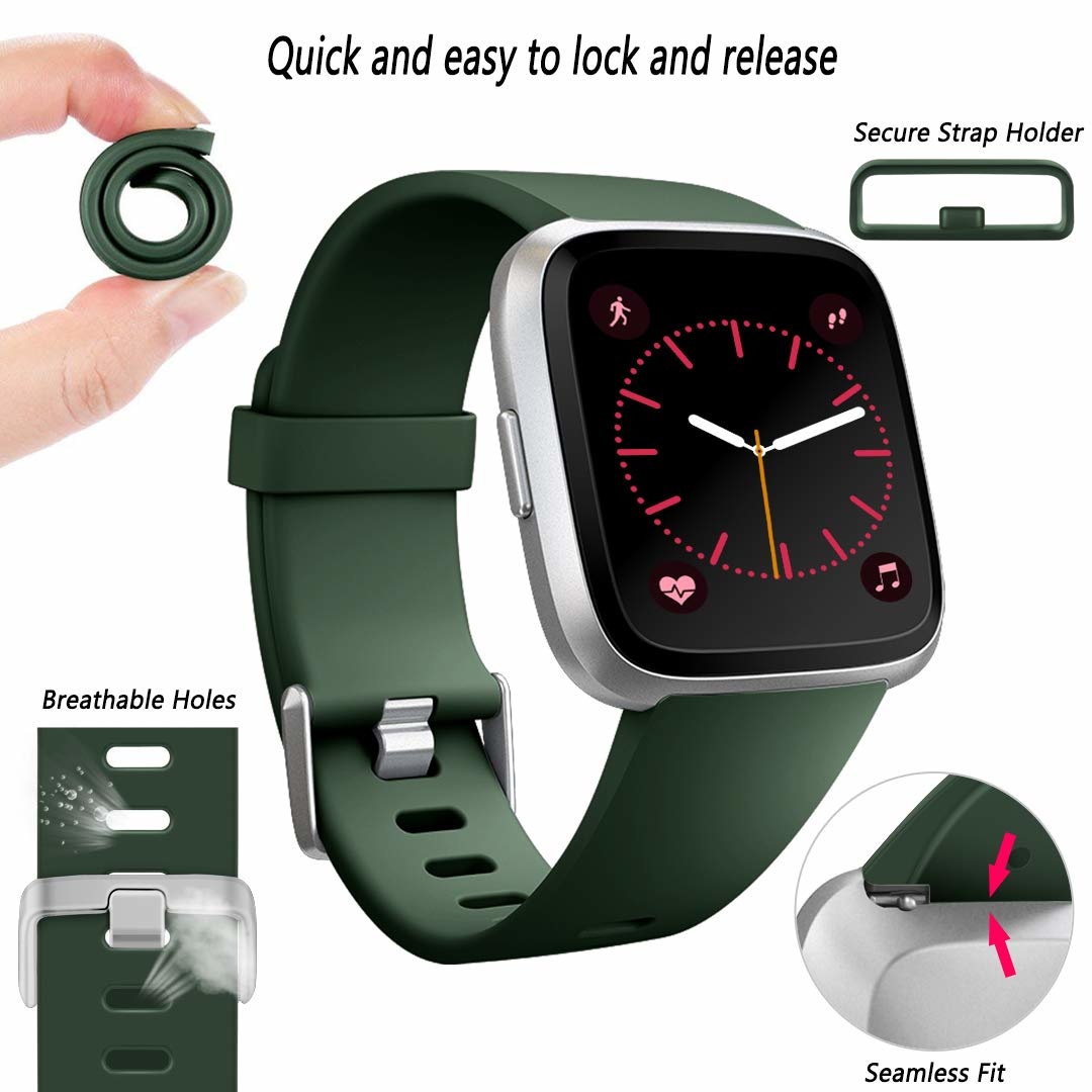 Fitbit Versa sport band - leger groen