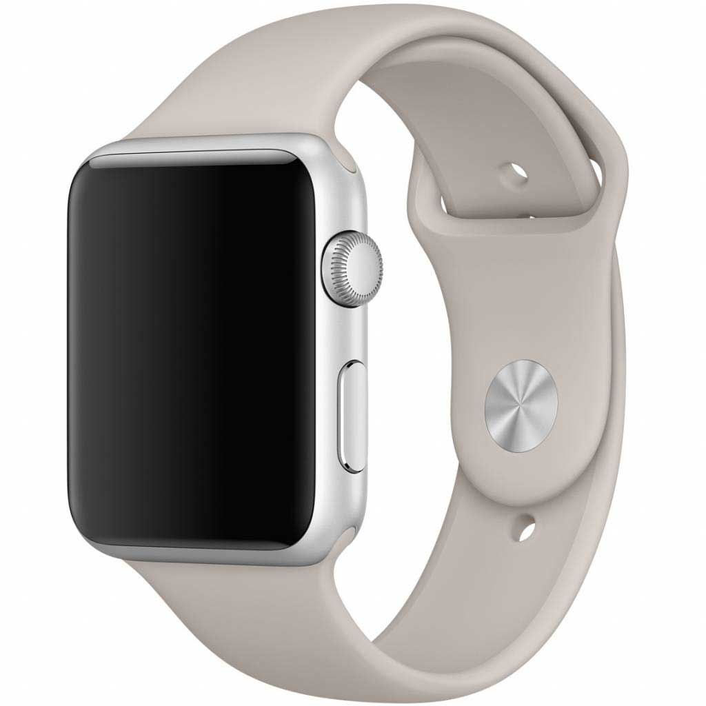 Apple Watch sport band - steenbruin